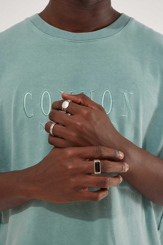 Fendafia Signet Ring Pack Brushed Silver